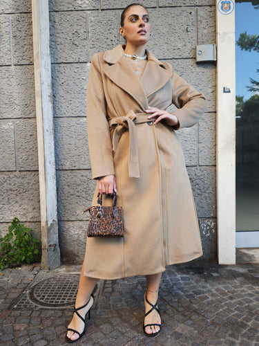 Cappotto Lady Camel