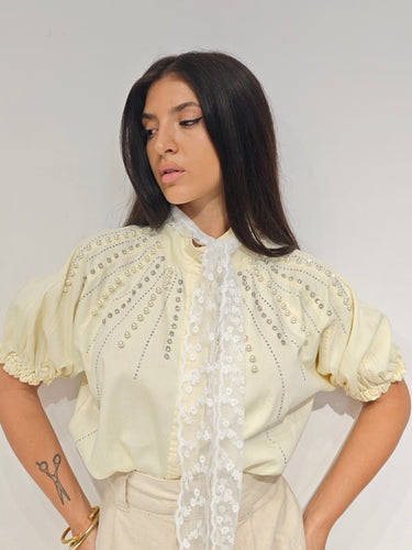 Camicia Perla Giallo